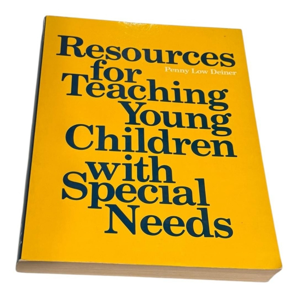 Resources For Teaching Young Children With Special Needs Penny Low Deiner Book